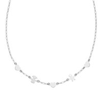 Collana Amen Donna Bobolini in Argento CLCACUBIMIB